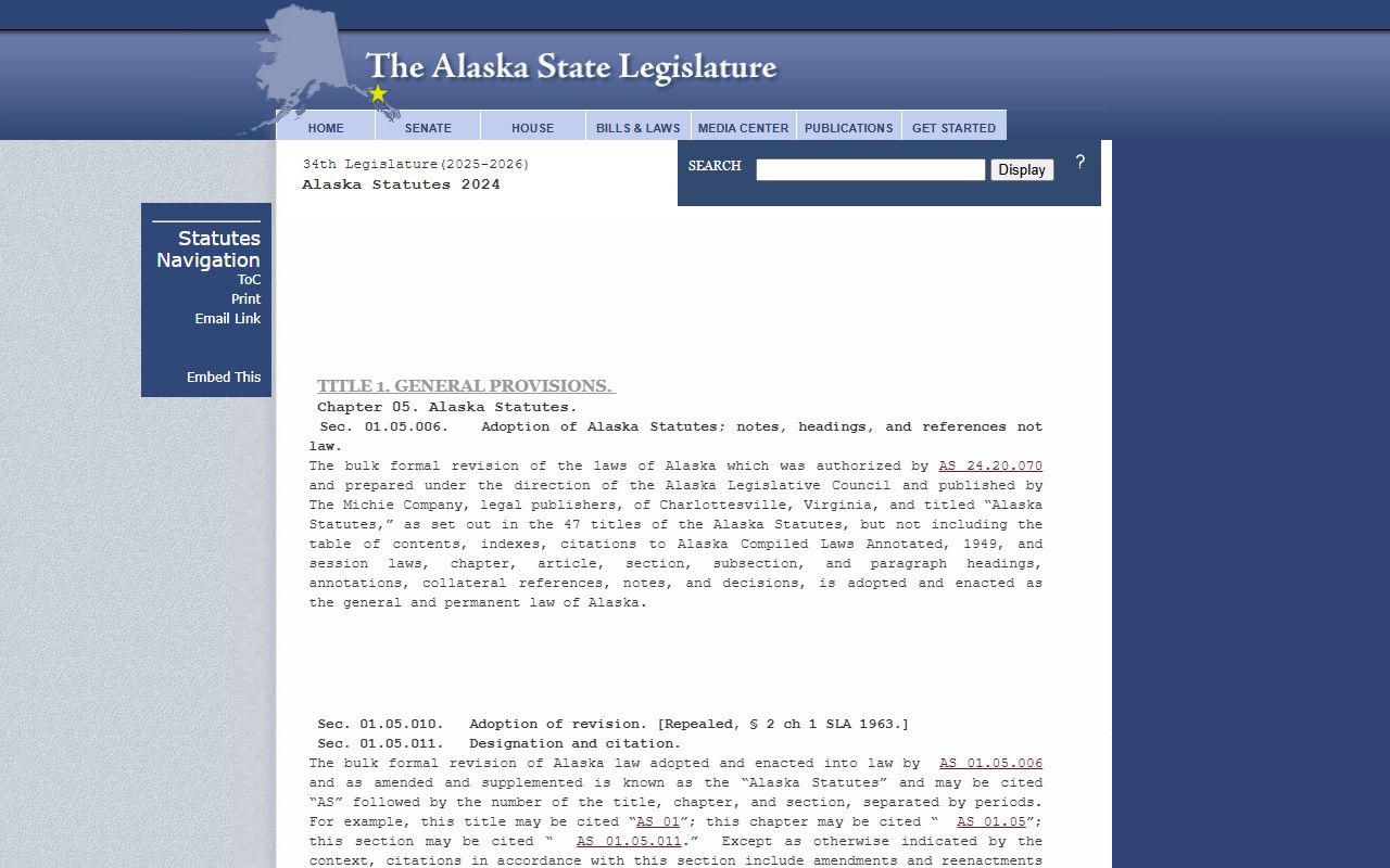 Alaska statutes governing felony records and criminal history access